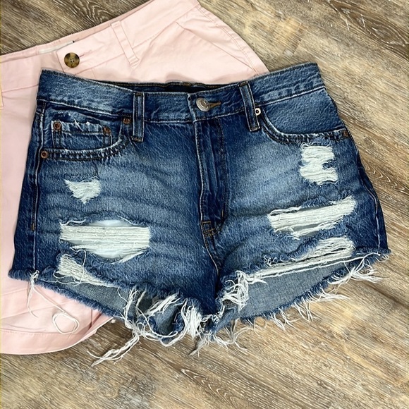 Bundle of Womens Shorts Size 0 / 2 J Crew, Old Navy, Aeropostale Summer Tropical - Picture 11 of 16